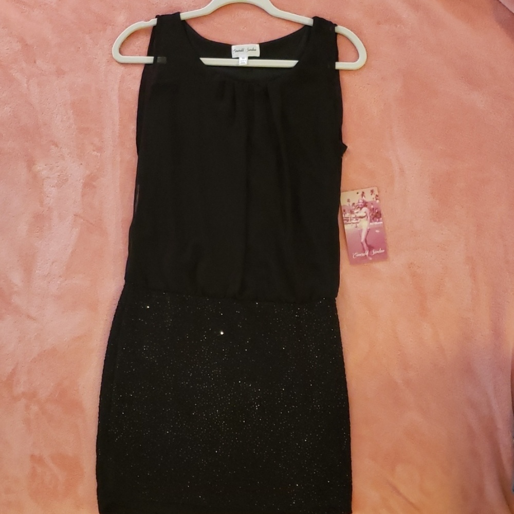 New Black Mini Dress! W/ tags